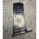 5 round limiter for 20 round USGI "curved" metal magazines. 