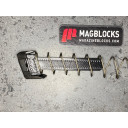 Walther P99 _10_20 Block installs into the follower, then the spring goes on. 