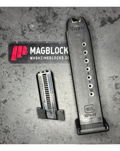 Glock 19 (9mm) 5/10 Magazine Capacity Limiter Hunting
