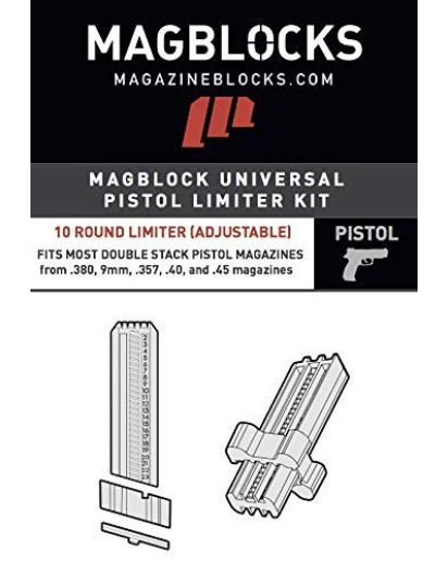 Universal Pistol Magblock Magazine Capacity Limiter From Magazineblocks